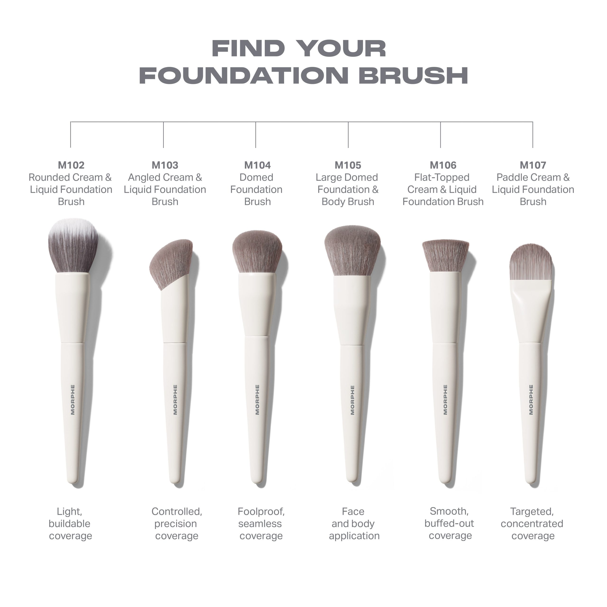 M103 Angled Cream & Liquid Foundation Brush - Image 7