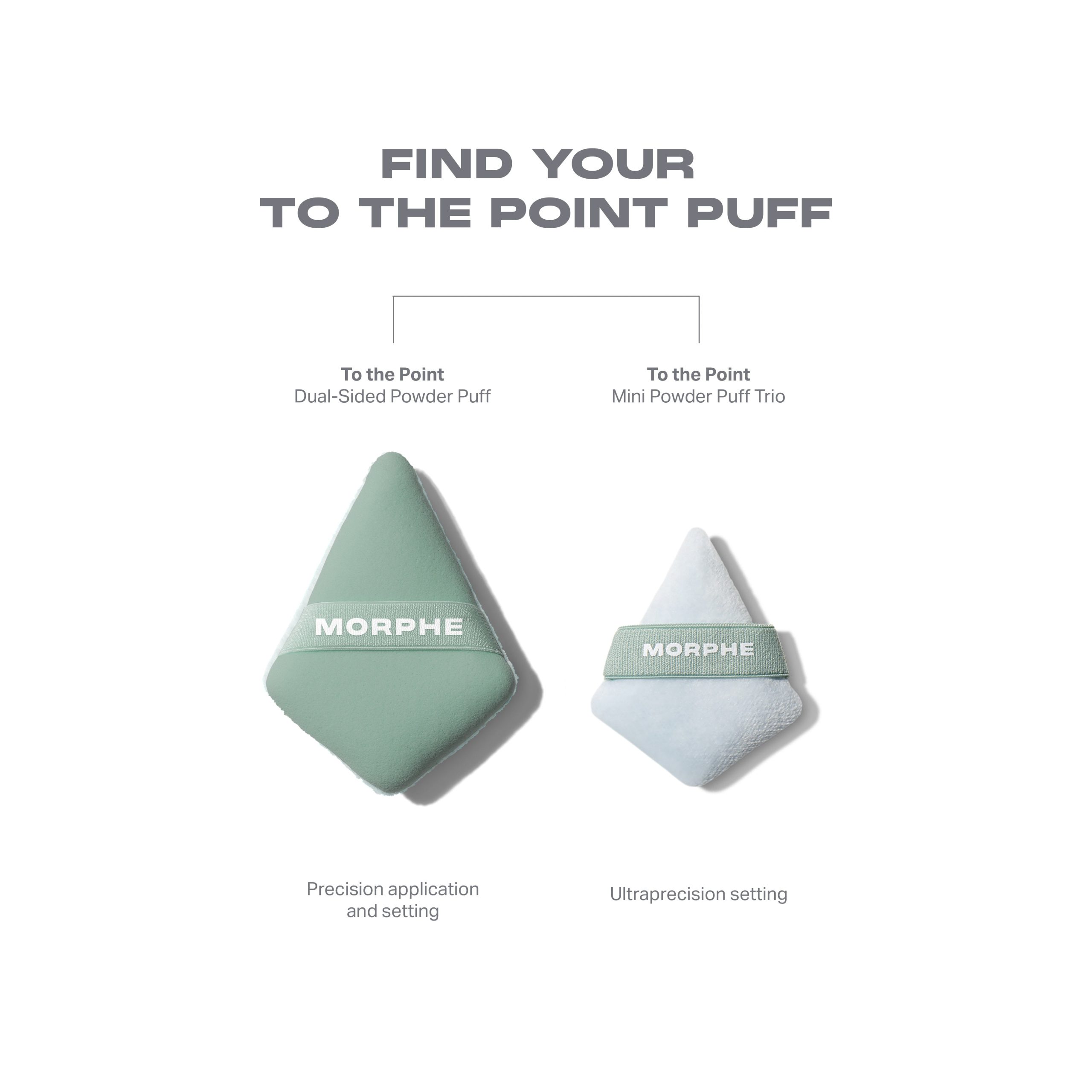 To the Point Dual-Sided Powder Puff - Image 4