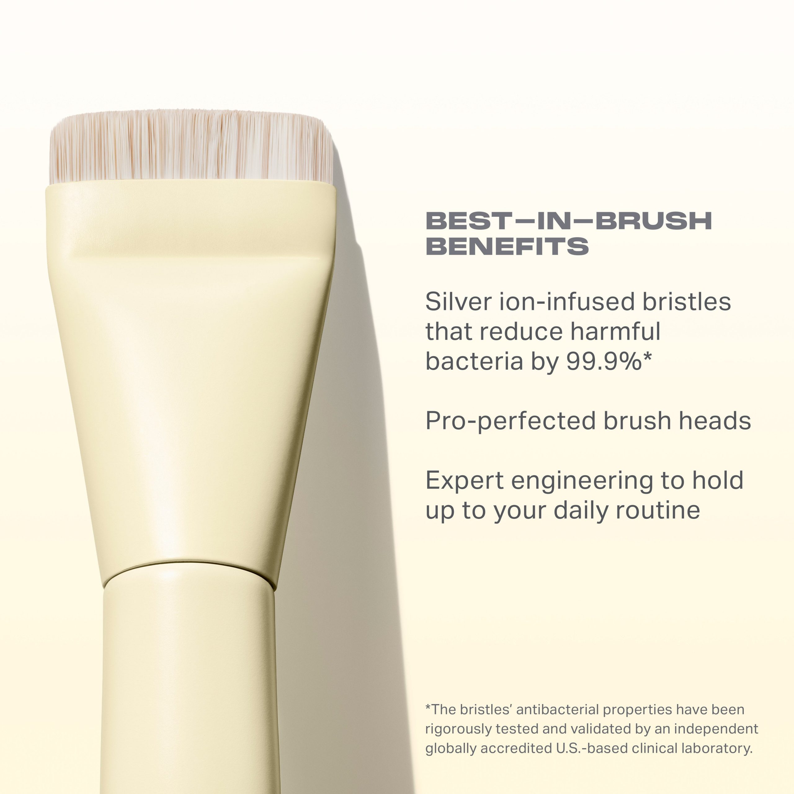 Buttery Blends M106 Flat-Topped Foundation Brush - Image 4