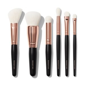 Alternative view of Rosé Away 6-Piece Face & Eye Travel Brush Set